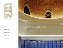 Tablet Screenshot of egyptogroup.com